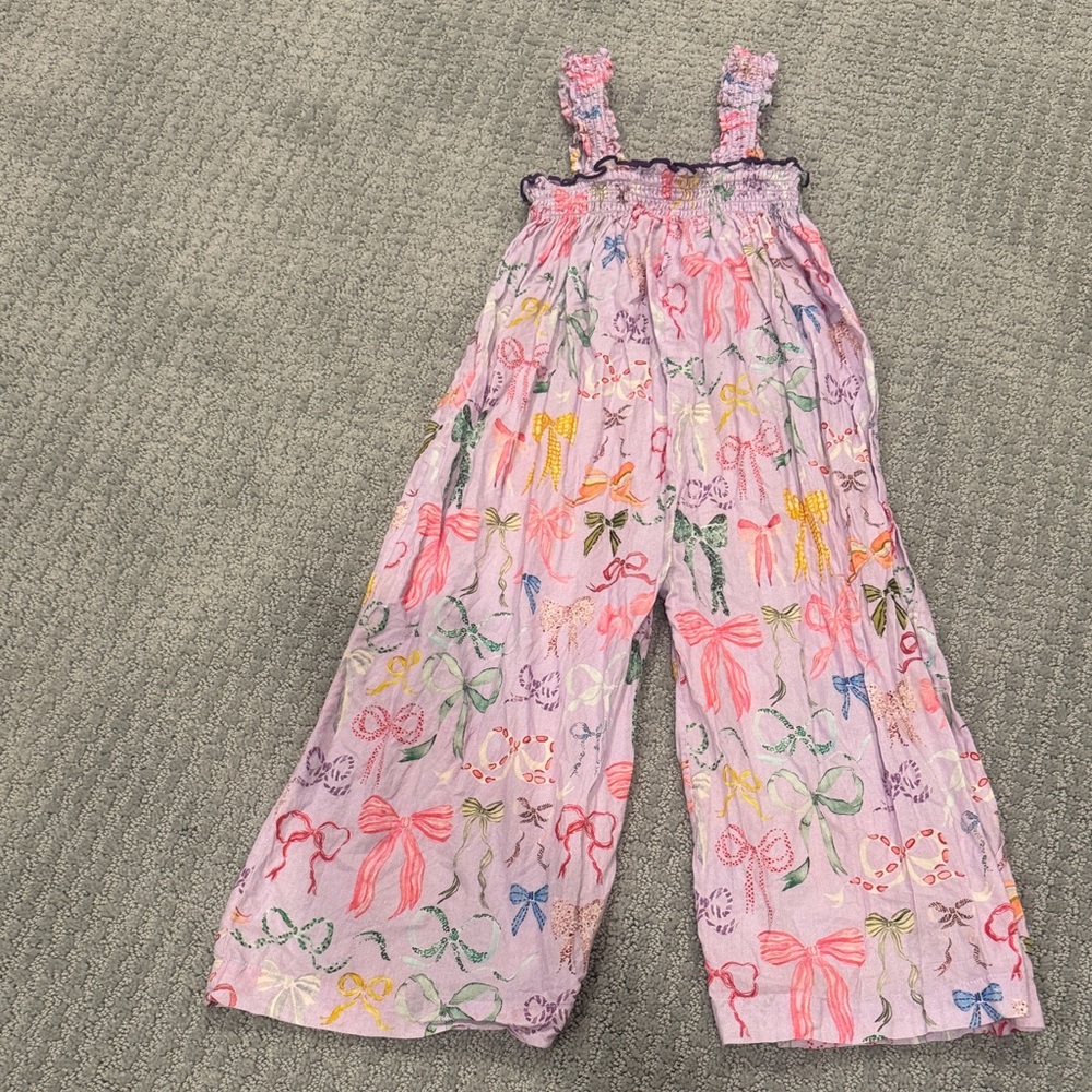 Pink Chicken Multicolor Ruffle Dress